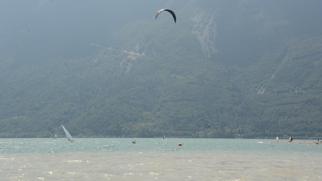 Surf the lake of Santa Croce
