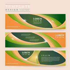 modern banner template design