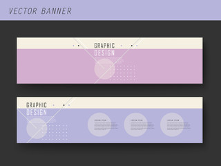 simplicity banner template design