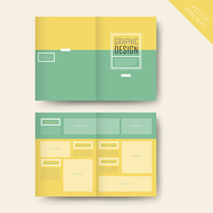 simplicity half-fold template design