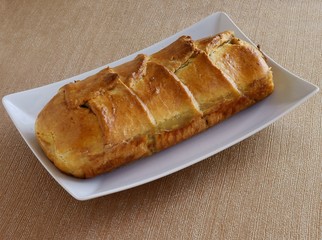 meat collar baked in dough