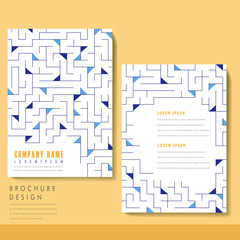 creative brochure template design