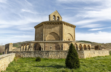 Fototapeta na wymiar Monastery of eunate