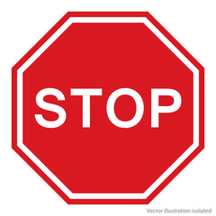 Stop Sign - Vector