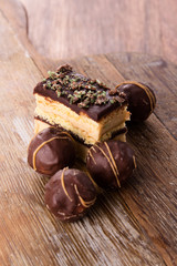 Delicious chocolate desserts