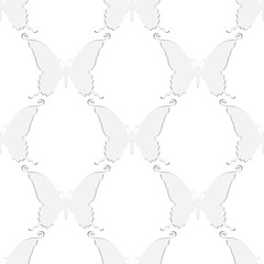 Background of butterflies