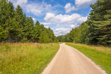 Pathway bikeway Brombachsee