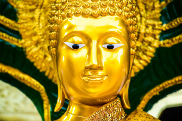 buddha statue  wat phra that do isuthep chiangmai Thailand