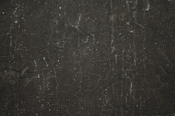 Texture of cracked black resin