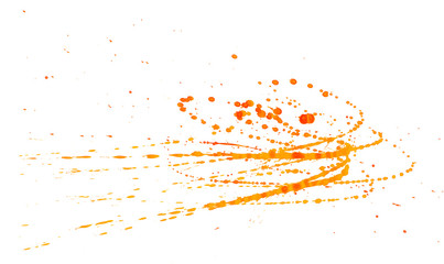 Naklejka premium Colour splash