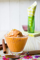 Thai tea icecream