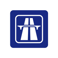 panneau autoroute pour plan de situation