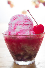 strawberry icecream
