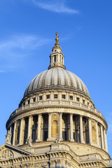 Fototapeta na wymiar St. Pauls Cathedral in London