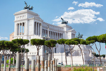 Naklejka premium Monument to Vittorio Emanuele ii
