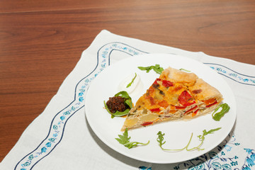 Quiche vegetariana