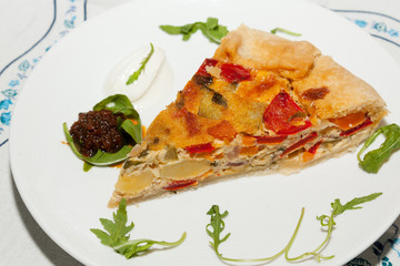 Quiche vegetariana
