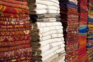 Caratteristica rivendita di tappeti al bazaar di Istanbul
