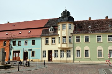 Straßenzug in Mutzschen