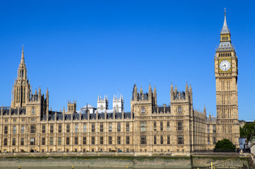 Obraz na płótnie Canvas Palace of Westminster in London