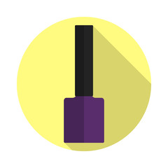 Vector illustration of nail polish