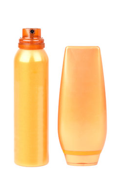 Self Tanning Tube And Spray