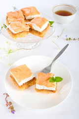 Apfelkuchen mit Baiser