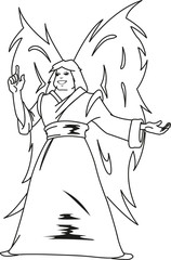 Angel of God. Angel of God propagates the good news of the resurrection for everyone.