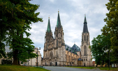 Fototapeta na wymiar Cathedral of St. Wenceslas