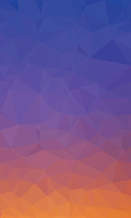 Simple colorful polygonal background