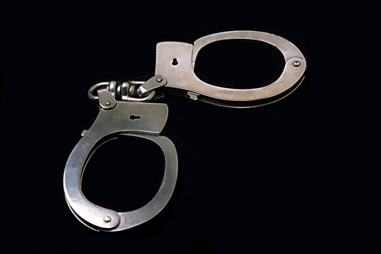 police handcuffs