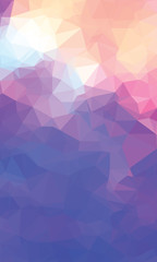 Obraz premium Simple colorful polygonal background