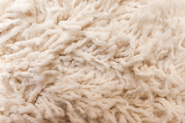 Wool fabric texture taken closeup as background. color image in horizontal orientation
