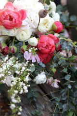 Fresh flowers decoration