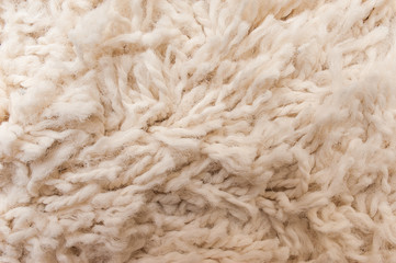Wool fabric texture taken closeup as background. color image in horizontal orientation