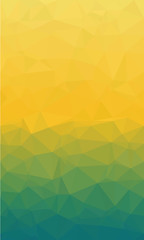 Simple colorful polygonal background
