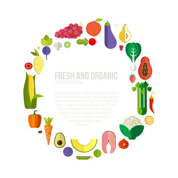 Organic Food Concept