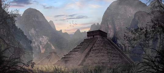 Fototapeta na wymiar maya