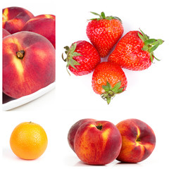 Fruits collage