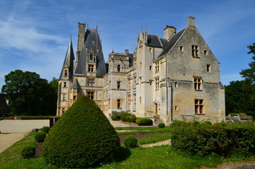Fototapeta na wymiar Château de Fontaine-Henry (Calvados - Normandie)