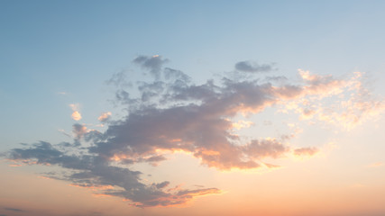 Fototapeta premium Sunset sky