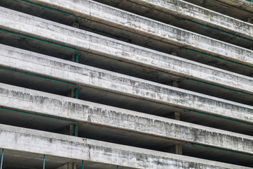 Exterior of parking floor