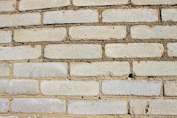 Текстура белого кирпича