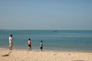 Beach at Sattaheep (Thailand)