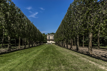 Fototapeta na wymiar Park (Andre Le Notre, 17 century) Chateau de Sceaux, near Paris.