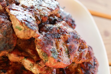 grilled meat