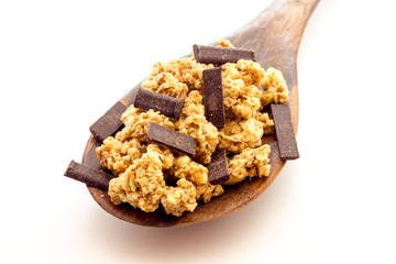 Cereals with chocolate