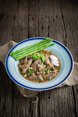 Spicy pig liver