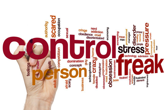 Control Freak Word Cloud