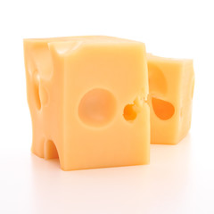 cheese isolated on white background cutout